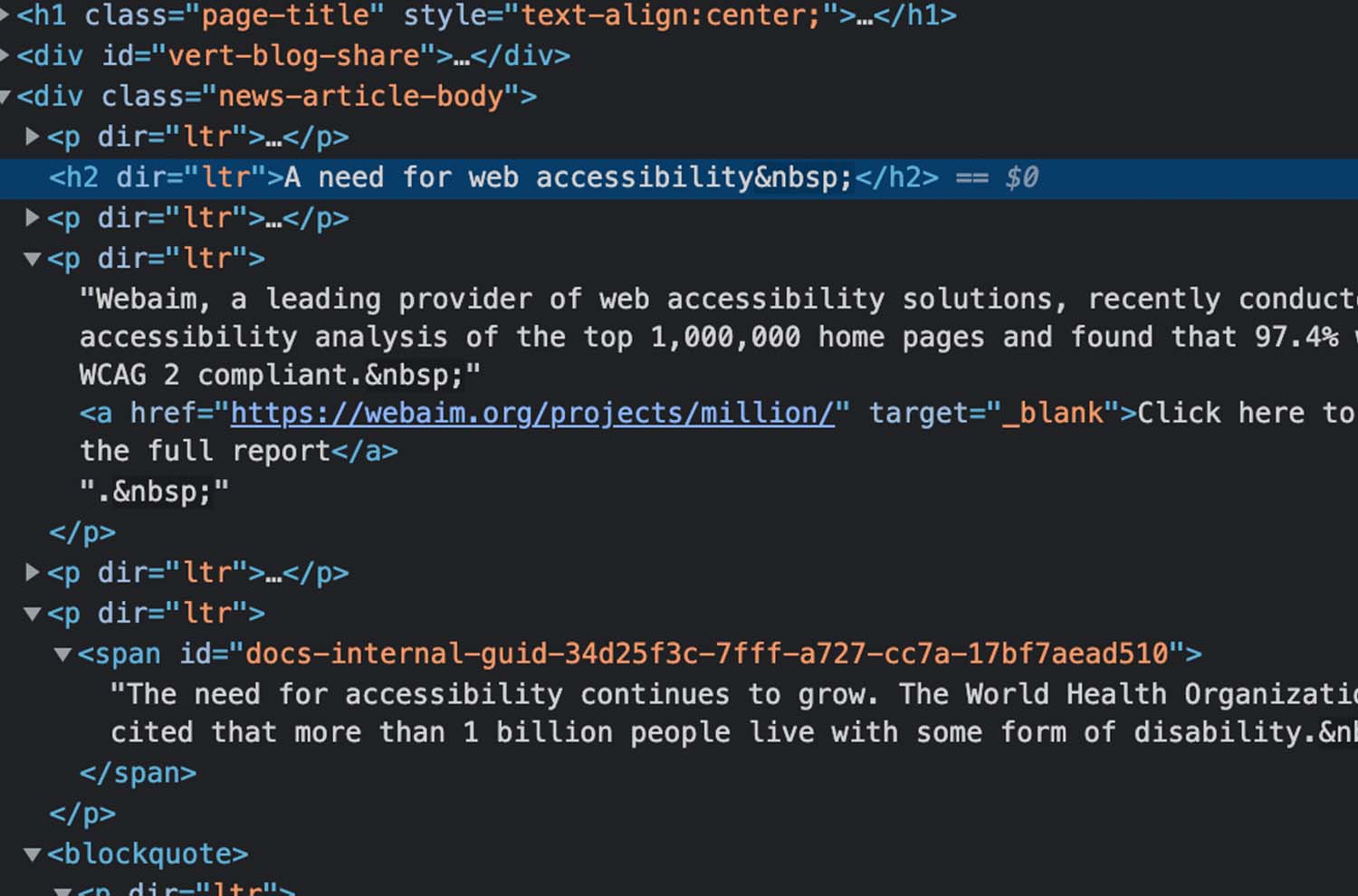 Image of Screenshot of code