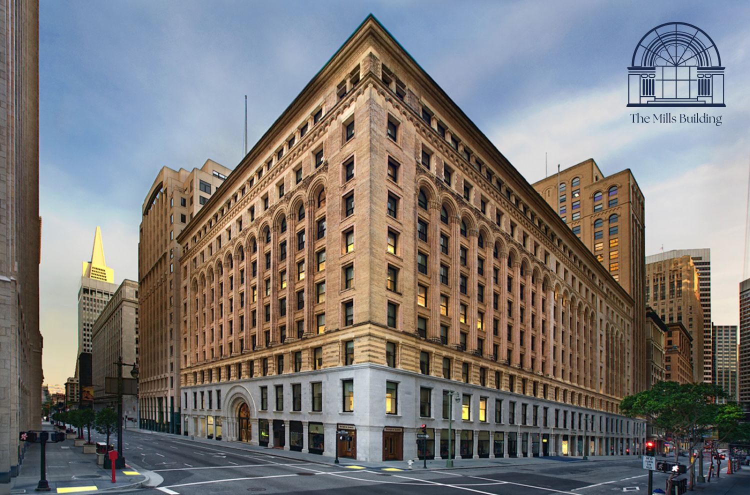 The Mills Building, a historic San Francisco landmark
